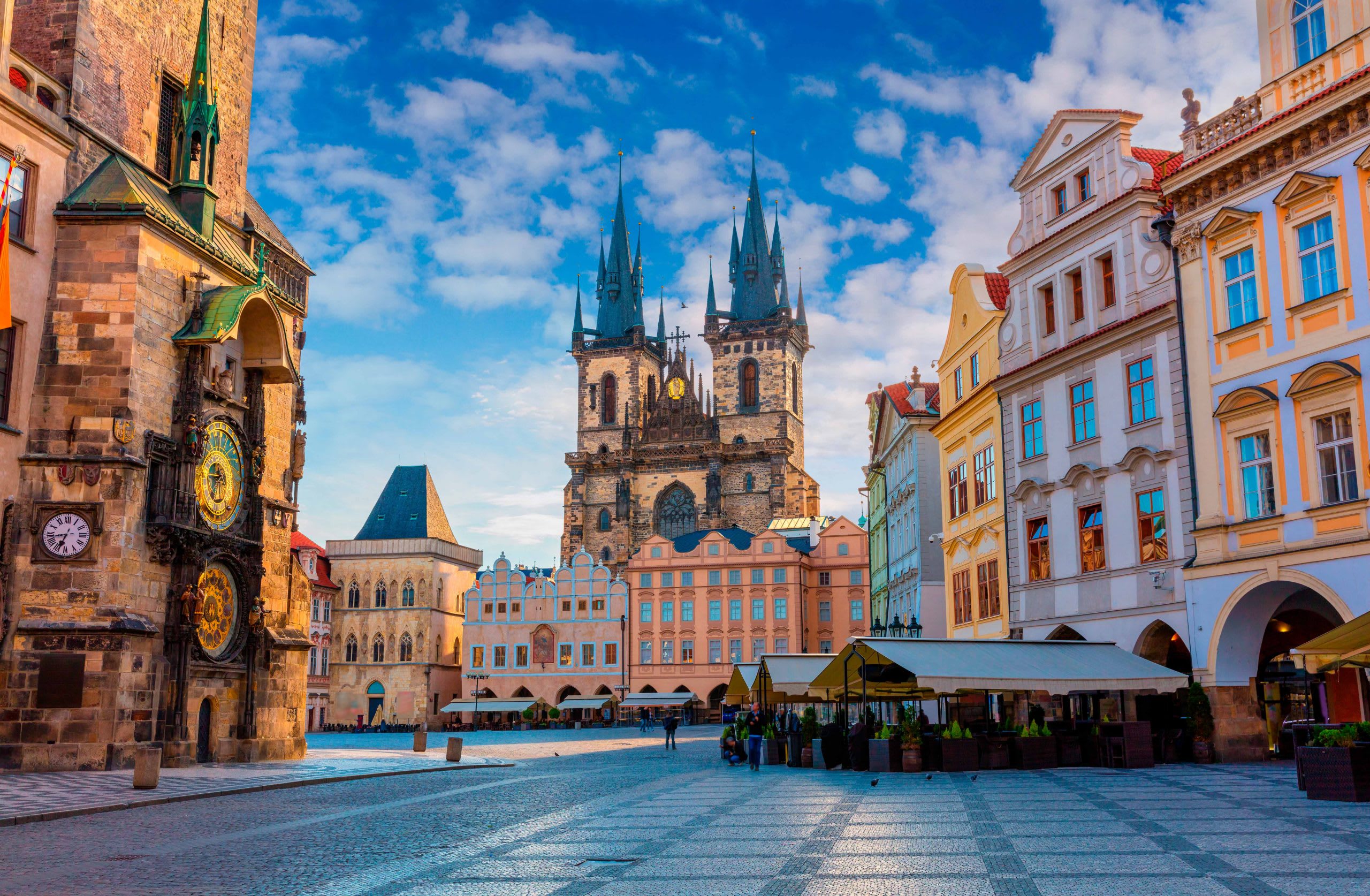 Староміська площа - старовинна площа Праги, розташована в історичному центрі міста. Джерело: shutterstock